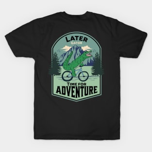 Later Gator Back Design T-Shirt